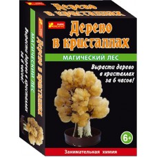 Научные мини-игры - Дерево в кристаллах (персиковое)